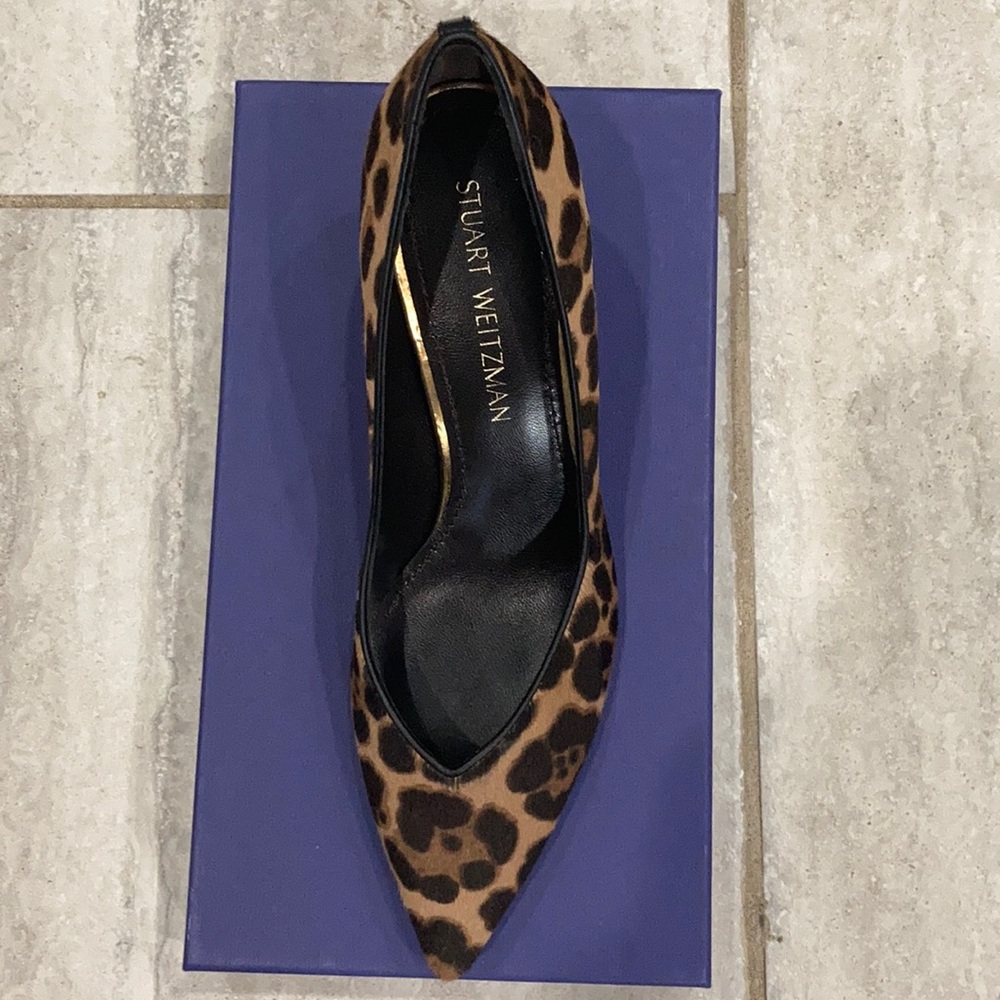 Stuart Weitzman Pipe Everyday block heel pumps